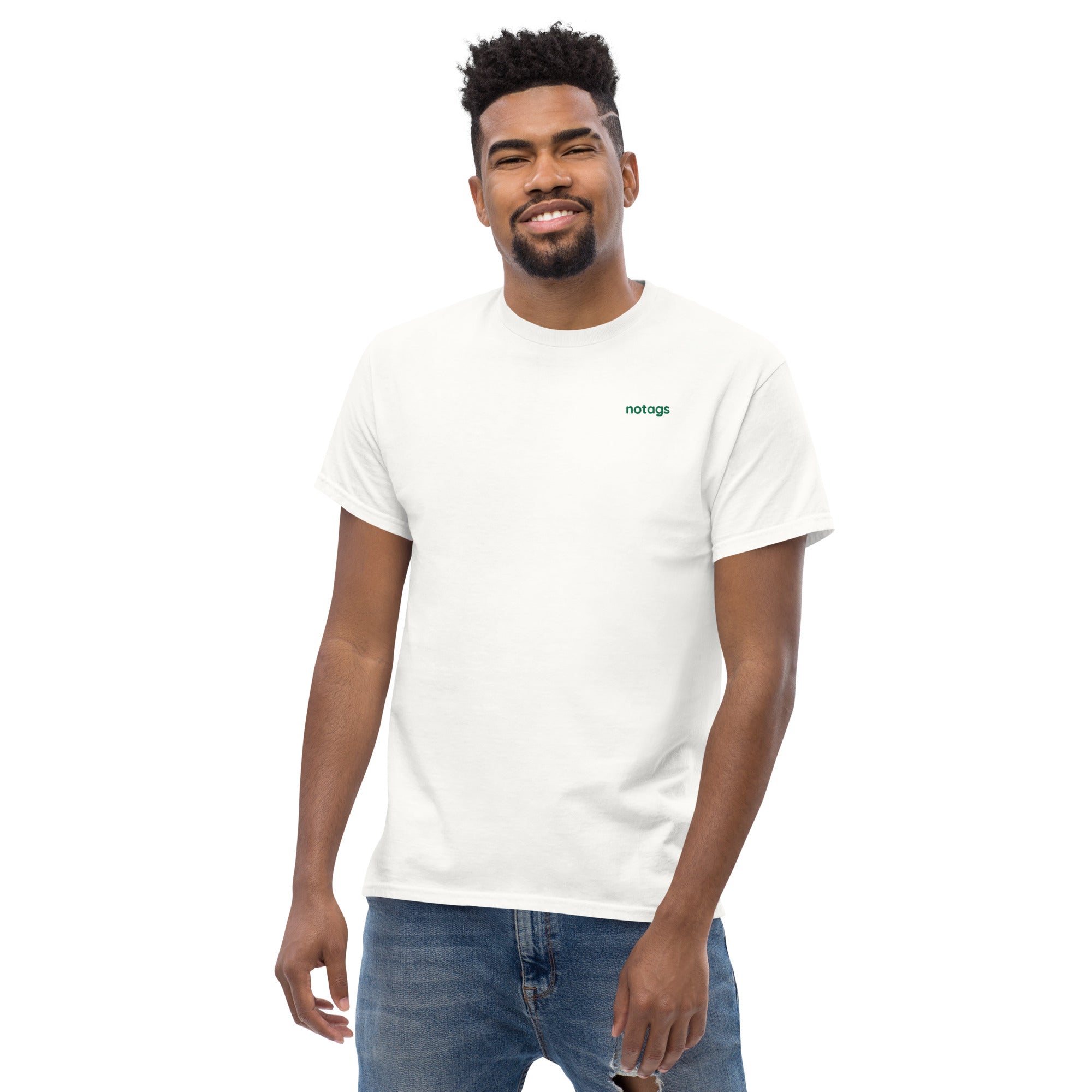 dark green // white