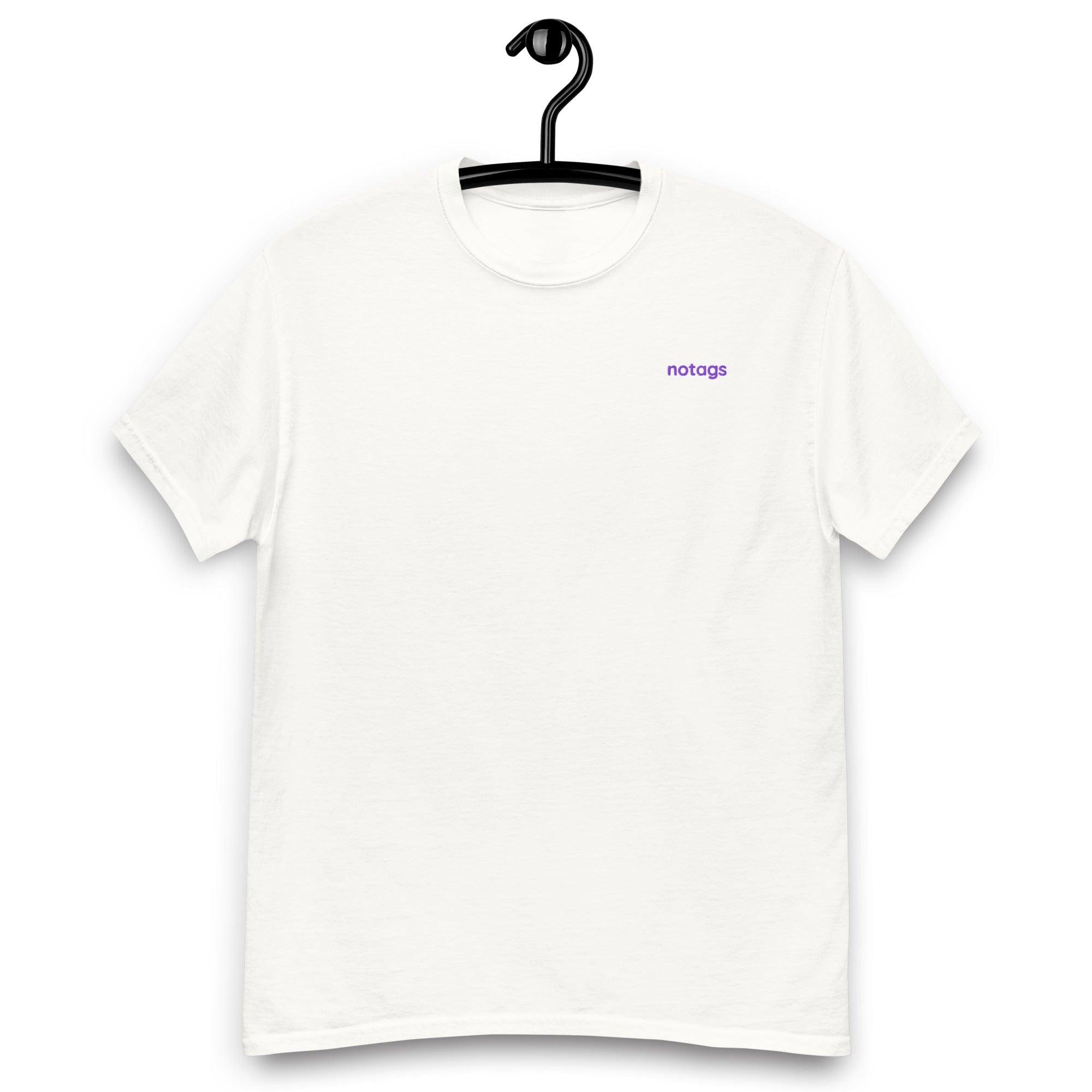 purple // white
