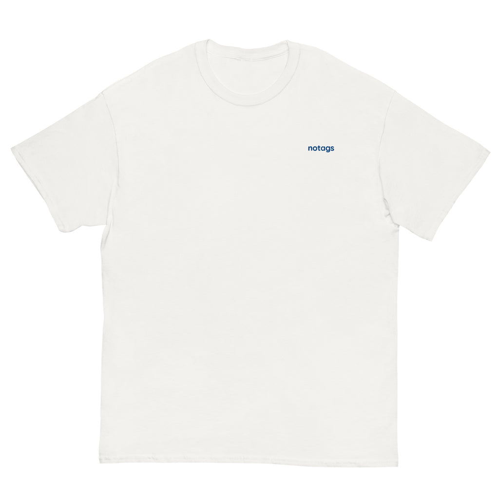 dark blue // white